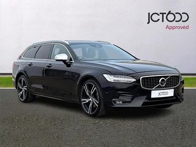Black Used 2018 Volvo V90 R-Design Pro Estate | £20,250 (A bit pricey)