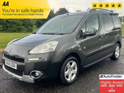 Used Peugeot Partner Tepee Outdoor 92 HP (67 kW) 2014 Grey MPV