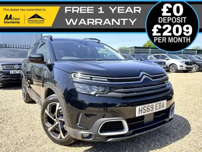 Usado Citroën C5 Aircross Flair 131 CV (96 kW) 2020 Negro SUV