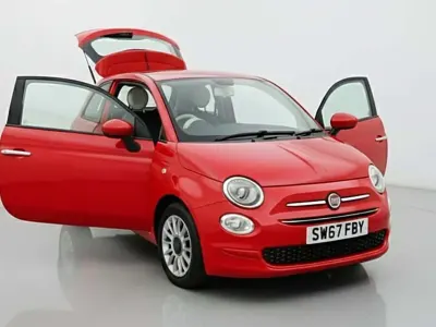 Used Fiat 500 Pop Star 69 HP (50 kW) 2018 Red Hatchback