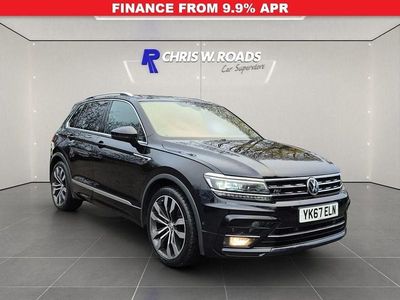 Black Used 2017 VW Tiguan R-line SUV | £17,500 (Fair price)