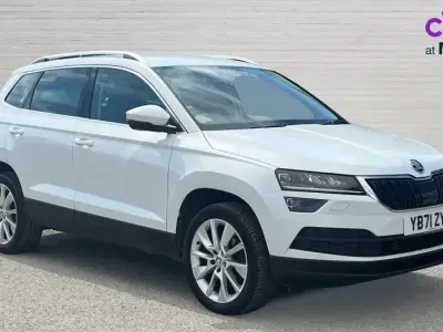 Used Skoda Karoq SE L 150 HP (110 kW) 2022 White SUV