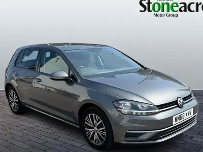 Used VW Golf VII SE 147 HP (108 kW) 2018 Grey Hatchback