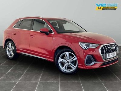 Red Used 2021 Audi Q3 S-Line SUV | £15,195 (Good price)