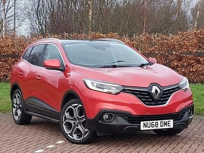 Red Used 2018 Renault Kadjar Dynamique SUV | £8,998 (Fair price)