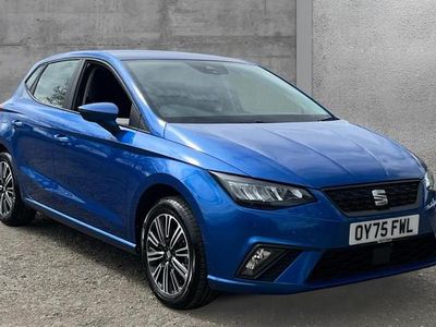 Used Seat Ibiza SE Technology 95 HP (69 kW) 2025 Metallic  sapphire blue Hatchback