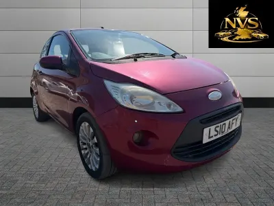 Used Ford Ka Zetec 75 HP (55 kW) 2010 Red Hatchback