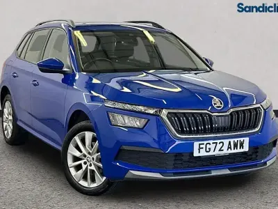 Used Skoda Kamiq SE 110 HP (80 kW) 2022 Blue SUV