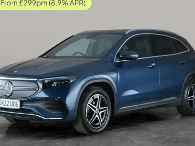 Used Mercedes EQA250 AMG line 139 kW (190 HP) 2022 Blue SUV