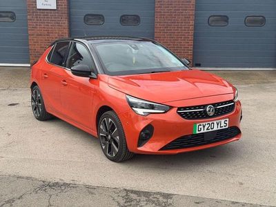 Used Vauxhall Corsa-e Elite 100 kW (136 HP) 2020 Orange Hatchback