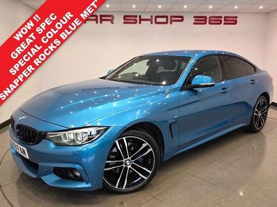 Used BMW 420 M Sport 190 HP (139 kW) 2019 Blue Coupe