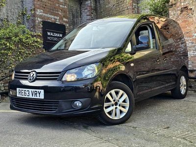 Used VW Caddy Highline 102 HP (75 kW) 2013 Black MPV