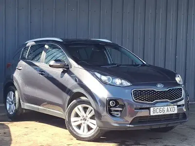 Used Kia Sportage 134 HP (98 kW) 2017 Silver SUV