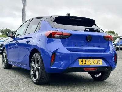 Used Vauxhall Corsa Ultimate 99 HP (72 kW) 2023 Blue Hatchback