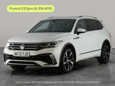 Used VW Tiguan Allspace R-line 150 HP (110 kW) 2022 White SUV