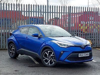 Used Toyota C-HR Design 122 HP (89 kW) 2020 Blue SUV