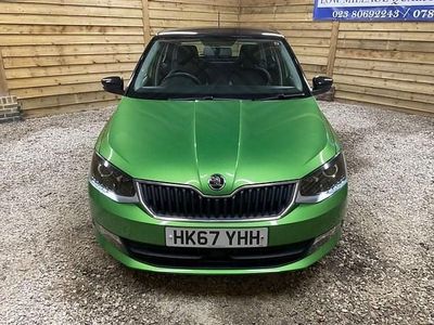 Used Skoda Fabia Colour Edition 75 HP (55 kW) 2018 Green Hatchback