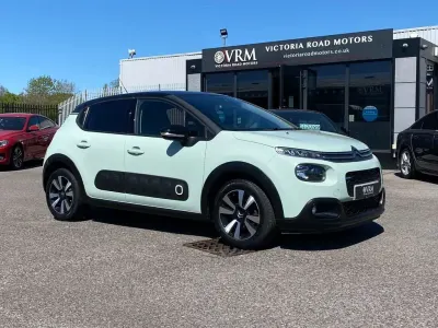 Begagnad Citroën C3 Flair 110 HK (80 kW) 2017 Grön Halvkombi