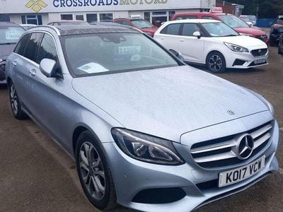 Used Mercedes C200 Premium 2017 Silver Estate