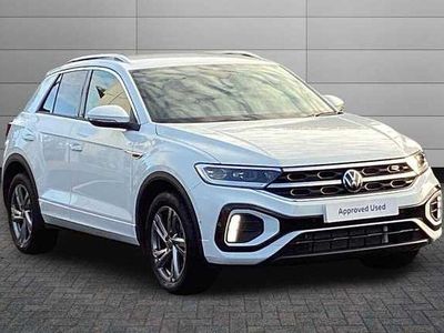 White Used 2025 VW T-Roc R-line SUV | £27,595 (Fair price)