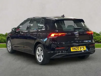 Used VW Golf VII Life 150 HP (110 kW) 2020 Black Hatchback