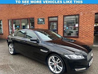 Black Used 2017 Jaguar XF Portfolio Sedan | £16,995 (A bit pricey)