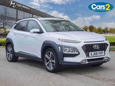 Used Hyundai Kona Premium 117 HP (86 kW) 2018 White SUV