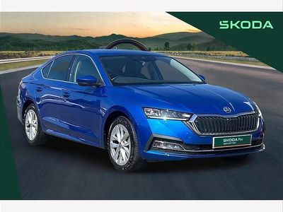 Used Skoda Octavia SE L 150 HP (110 kW) 2023 Blue Hatchback