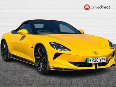 Nouvelle MG Cyberster 375 kW (510 ch) 2026 Jaune Cabriolet