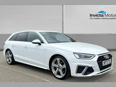 Used Audi A4 S-Line 204 HP (150 kW) 2024 White Estate