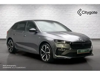 Used Skoda Scala Monte Carlo 85 HP (62 kW) 2025 Graphite grey metallic Hatchback