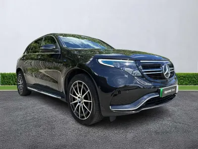 Used Mercedes EQC400 AMG line 300 kW (408 HP) 2023 Black SUV