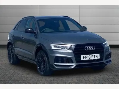 Used Audi Q3 Black Edition 150 HP (110 kW) 2018 Grey SUV