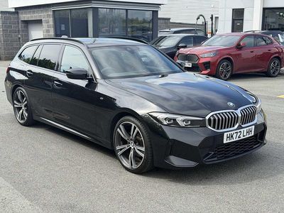 Begagnad BMW 320 M Sport 181 HK (133 kW) 2022 Svart Kombi