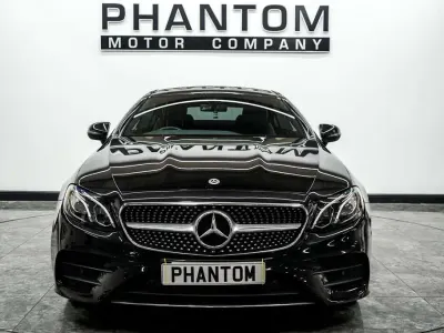 Used Mercedes E300 AMG line 245 HP (180 kW) 2019 Black Coupe