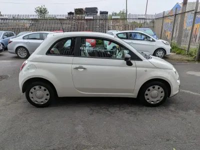Used Fiat 500 Pop 69 HP (50 kW) 2013 White Hatchback