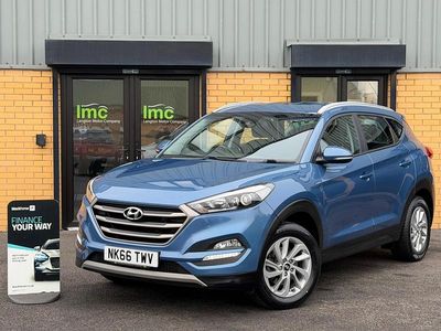 Used Hyundai Tucson SE 116 HP (85 kW) 2016 Blue SUV