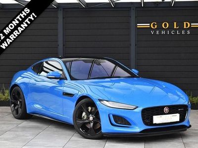 Blue Used 2021 Jaguar F-Type S Coupe | £37,995 (Expensive)