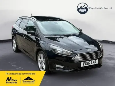 Used Ford Focus Zetec 2016 Black Estate
