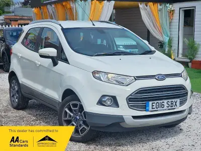Used Ford Ecosport Titanium 125 HP (91 kW) 2016 White SUV