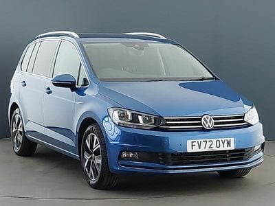 Used VW Touran SEL 150 HP (110 kW) 2023 Blue MPV