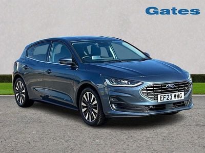 Used Ford Focus Titanium X 2023 Blue Hatchback