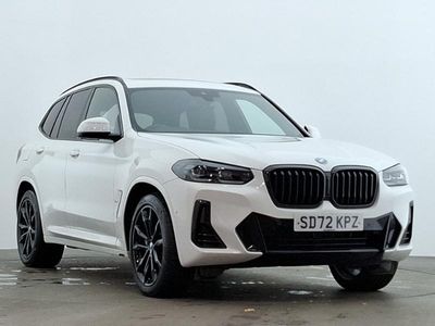 White Used 2022 BMW X3 M Sport SUV | £29,998 (Fair price)