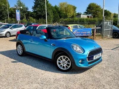 Used Mini Cooper Cabriolet 136 HP (100 kW) 2017 Blue Cabriolet