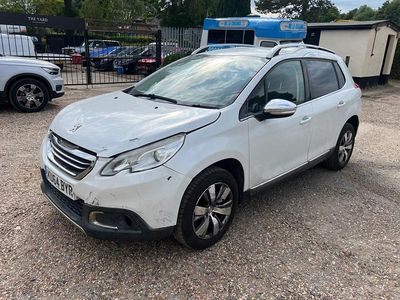 White Used 2014 Peugeot 2008 Allure SUV | £1,999
