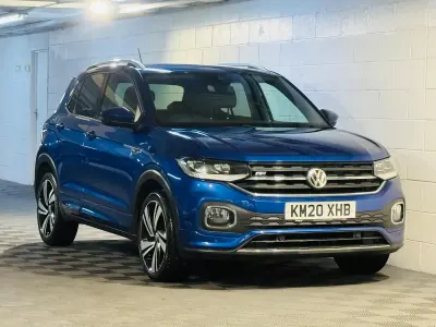 Used VW T-Cross R-line 2020 Blue SUV