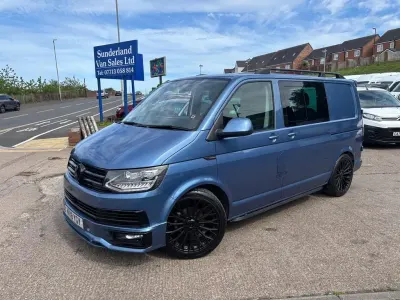 Used VW Transporter Highline 2018 Blue Van