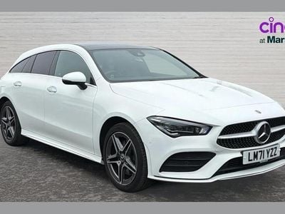 Used Mercedes CLA250e AMG Line Premium Plus 214 HP (157 kW) 2021 White Sedan
