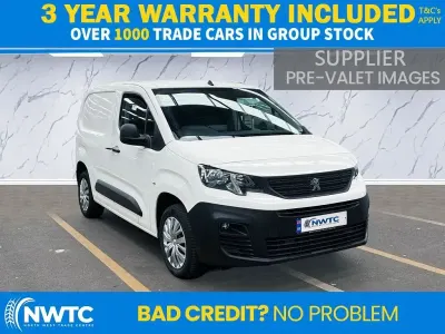 Used Peugeot Partner 131 HP (96 kW) 2021 White MPV