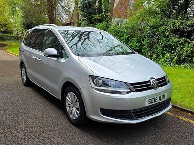 Used VW Sharan SE 150 HP (110 kW) 2016 Silver MPV